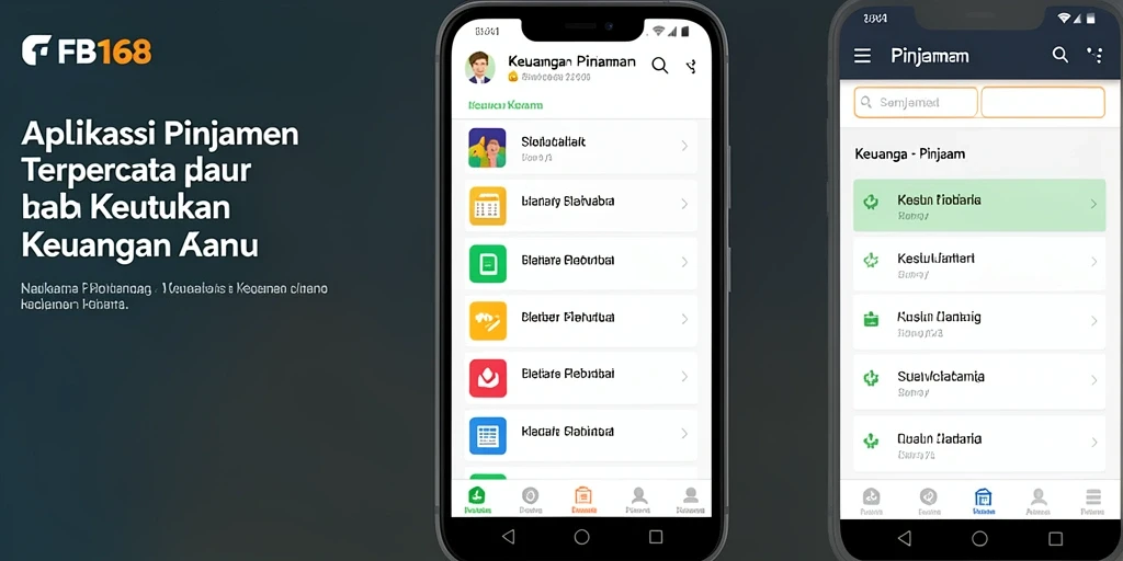Tampilan antarmuka aplikasi FB168 yang intuitif dan fungsional.