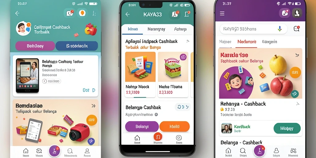 Tampilan intuitif KAYA33 dengan fungsi Cashback yang efisien.