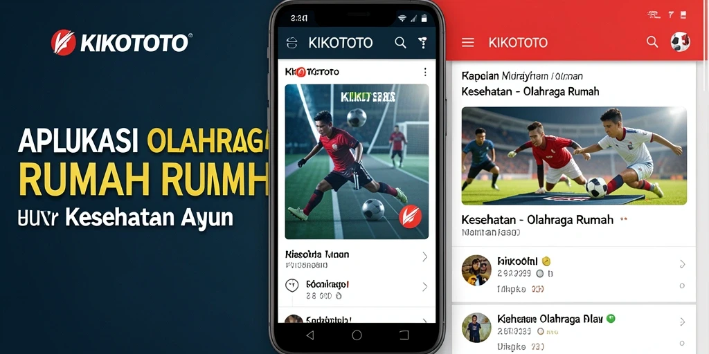 Antarmuka KIKOTOTO yang ramah pengguna untuk olahraga rumah.