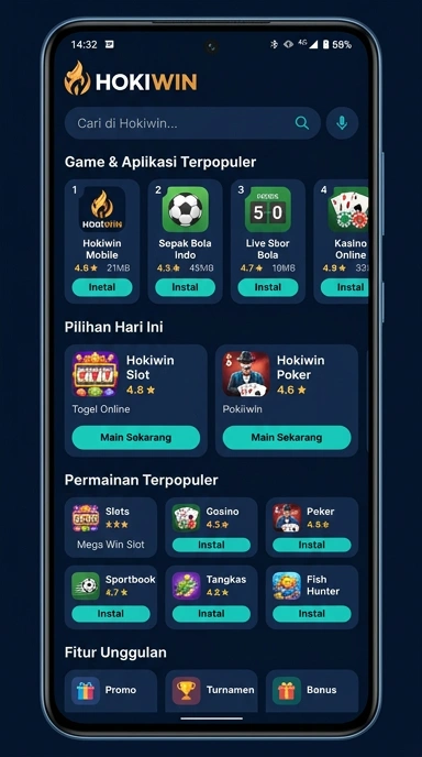 Hokiwin - Pusat Akses Aplikasi Populer & Kanal Uji Terbaik