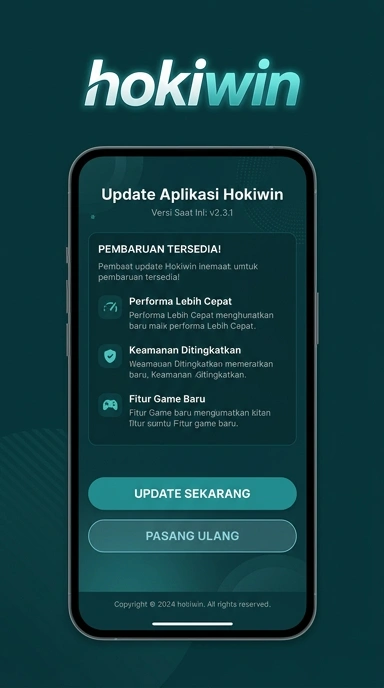 Riwayat versi aplikasi hokiwin untuk pengguna Android